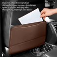 thumbnail image 5 of Yonrjhukm Car Rear Seat Protector Pad, Synthetic Leather Kick Pad with Storage Bag, Watertight and Scratch Proof, Easy to Install Back Seat Cover for Kids and Passengers, 5 of 8