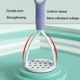thumbnail image 7 of Yesbay Potato Masher Uniform Mesh Labor-saving Polypropylene Press-on Style Potato Ricer Puree Kitchen Tool for Home, 7 of 7
