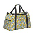 thumbnail image 2 of Balery Colorful Rubber Duck 1 Bolsa de Gimnasio para Mujeres, Bolsa de Viaje con Bolsillo Húmedo, Bolsa de Fin de Semana para Mujeres, Bolsa de Viaje Resistente al Agua, 2 of 7