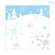 thumbnail image 1 of Vajilla desechable de copo de nieve azul para fiesta, platos de cumpleaños con temática de nieve, servilletas, Feliz Navidad, Año Nuevo, 2023, 2024, 1 of 4