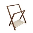 thumbnail image 1 of Perchero de madera plegable Gloria para ropa Marrón 50x44x110cm, 1 of 9