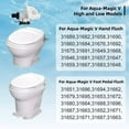 thumbnail image 4 of 31705 RV Toilet Water Valve Kit for Thetford Aqua-Magic V High and Low Model Part TAPDRA Spare Part, 4 of 4