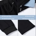 thumbnail image 4 of Qarigey Pantalones de hombre con cordón de invierno y otoño con bolsillos para acampar, senderismo, viajar, deportes, niños, pantalones Prendas para la parte inferior del cuerpo L, 4 of 6