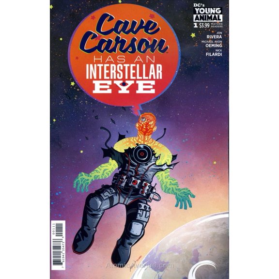 Cave Carson Has an Interstellar Eye #1 VF ; DC Comic Book