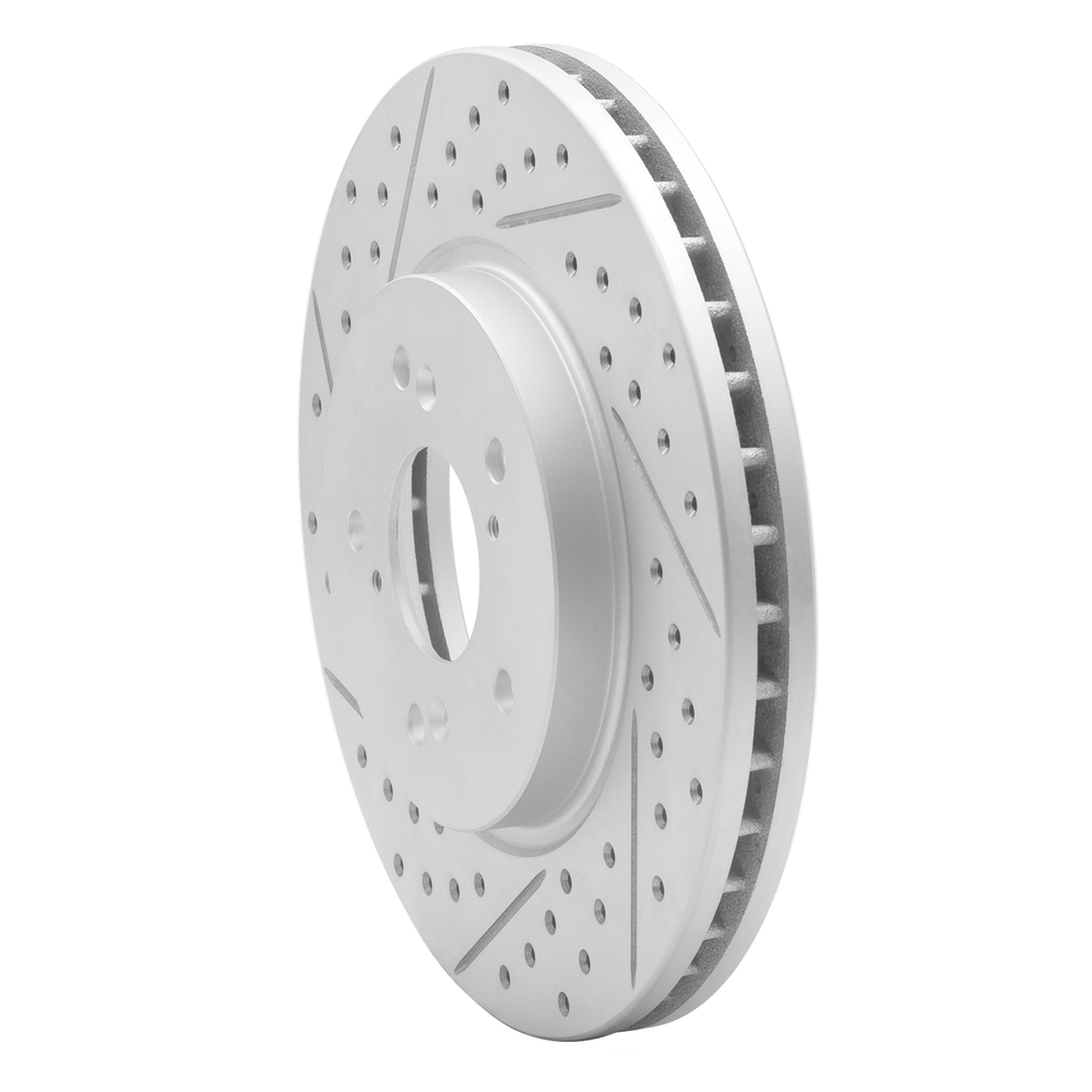 Dynamic Friction Company 830-59055L DFC Geoperformance Rotor - Drilled and Slotted