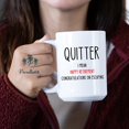 thumbnail image 6 of Quitter Retirement Mug, Retirement Gifts For Men, Retired Gifts For Women, Retirement Mug, Retirement Gifts for Men 2022 Retirement Gift for Coworker, Boss, Dad, 6 of 7