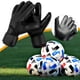 thumbnail image 5 of Guantes de portero de fútbol ​​guantes de portero de fútbol ​​guantes de entrenamiento de balón de fútbol transpirables muñeca ajustable para protección de dedos, 5 of 6