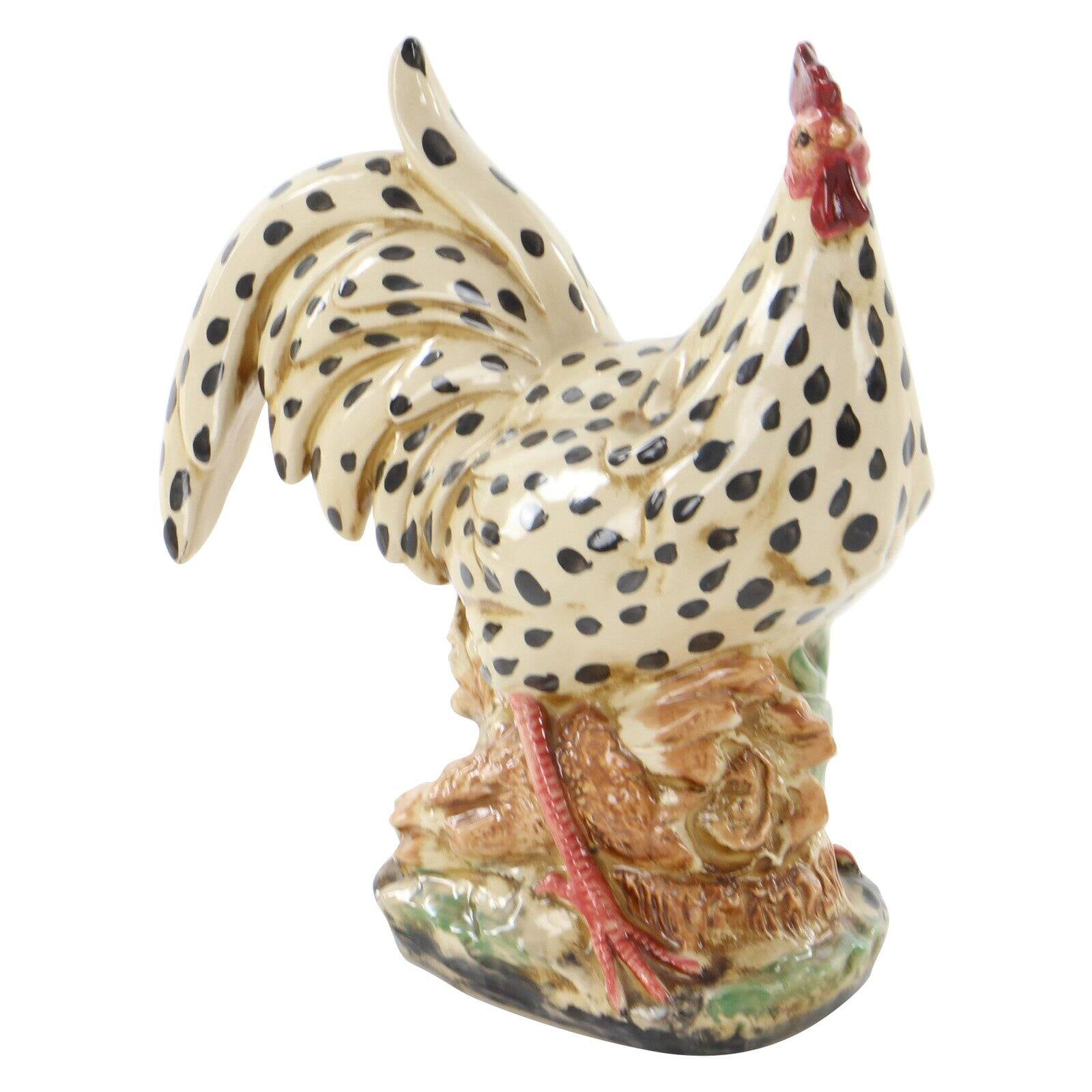 Ceramic Rooster For Tables Or Shelves Decor Walmart Com Walmart Com