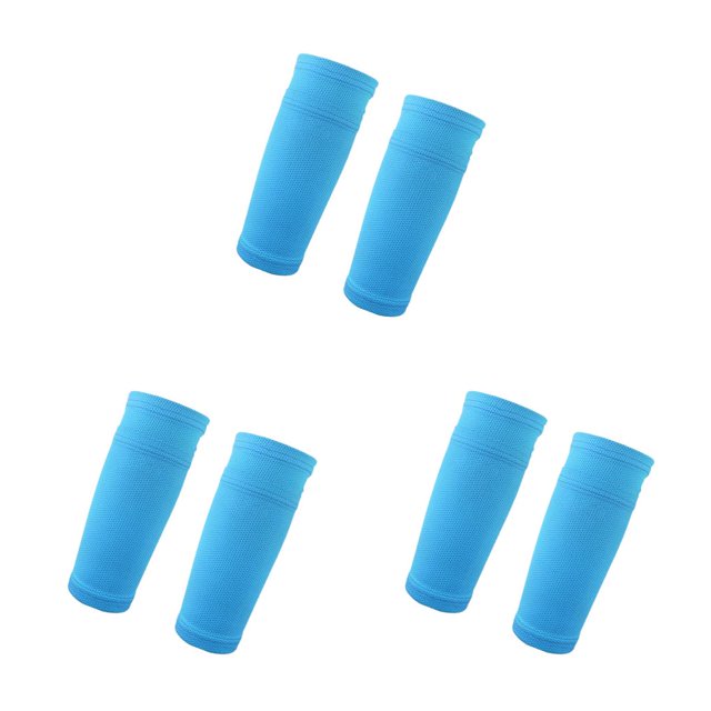 Soidarity 1 par de calcetines de espinilla de fútbol con bolsillo para adultos, niños, piernas, mangas de pantorrilla, equipo de alta elasticidad, patear Type1 NO1 Soidarity CBP587084