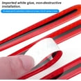 thumbnail image 4 of yeuweold 4PCS Reflective Car Door Handle Protector Stickers, 3D Anti-Scratch Strips for Car Door Handles, Warning Stickers for Handle(Red), 4 of 5