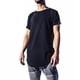 thumbnail image 2 of Qarigey Hombres Tops largos Camiseta de hip hop Camiseta de manga corta con palangre Camisetas casuales cortas Blusa Camisetas negro XXL Qarigey FS11367-10, 2 of 6