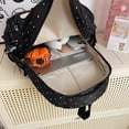 thumbnail image 5 of Clearance！Polka Dot Backpack Set 3Pcs Cute Daypack Kawaii Nylon Backpacks for Travel Daily Use Black, 5 of 8