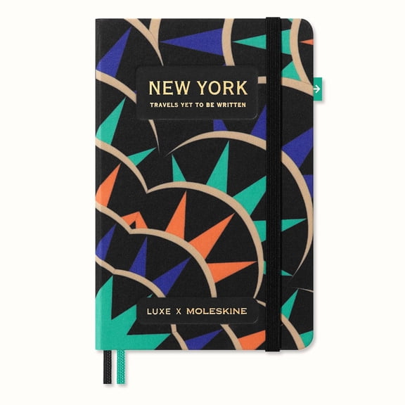 Moleskine LUXE x New York City Travel Guide Notebook, Pocket (3.5" x 5.5"), 112 pages