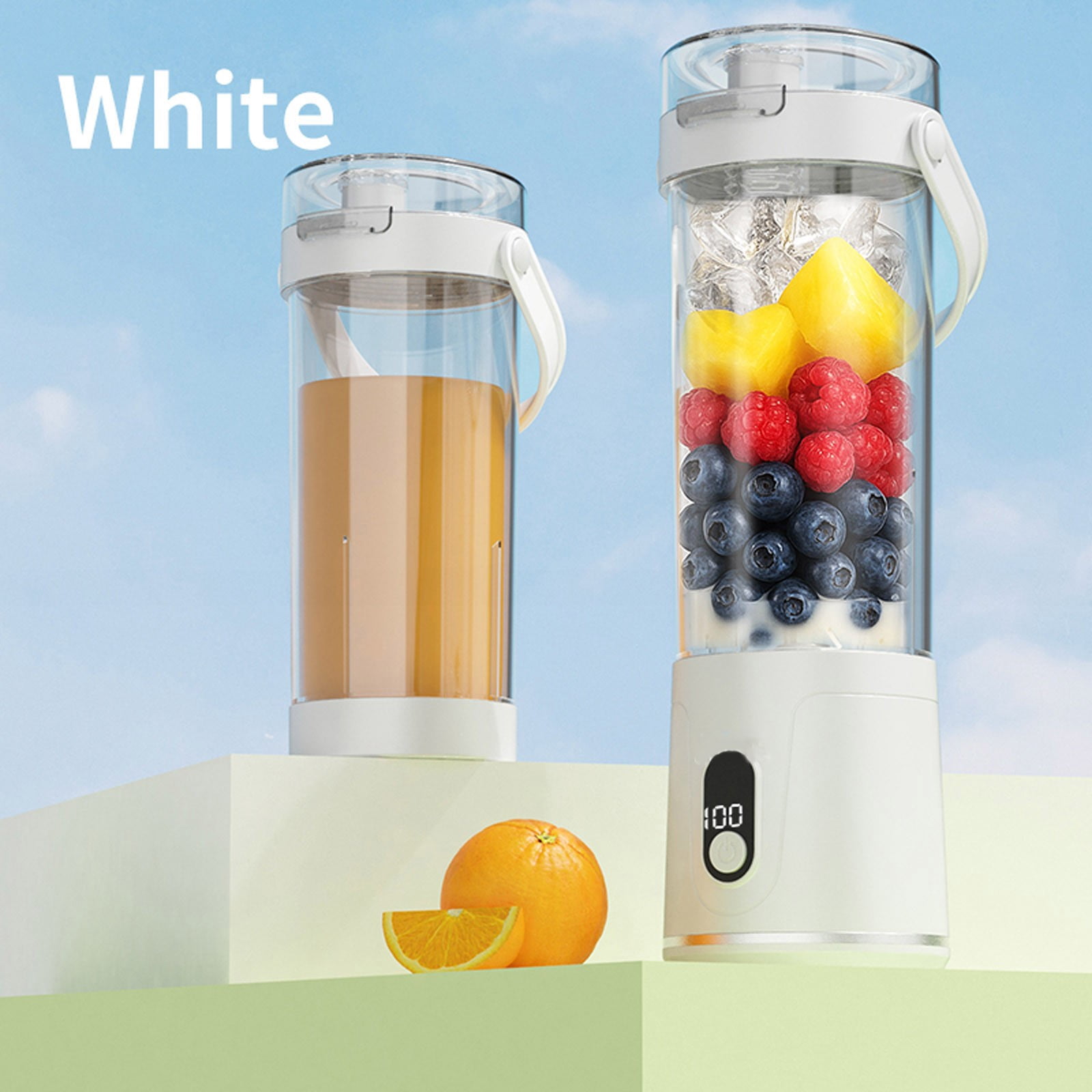 LLDYYDS Portable Blender for Smoothies and Shakes, Mini Personal Juicer Machine for Travel, 16.9 oz, 40 Seconds Auto Shutoff