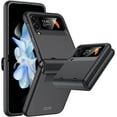 thumbnail image 1 of Case Compatible With Samsung Galaxy Z Flip 4, Slim Hard Pc All-inclusive Shockproof Cover With Hinge Protection, 1 of 5