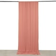 thumbnail image 5 of BalsaCircle 5x12 feet Dusty Rose 4-Way Stretch Spandex Divider Backdrop Curtain Home Decorations, 5 of 6