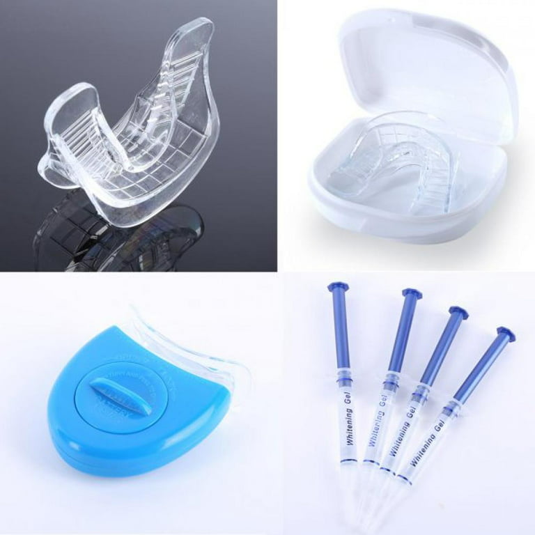 Yinrunx Arc Teeth Whitening Kit Whitening System All in One Whitening Pen Snap on Veneers Crest Whitening Teeth Gems Kit with Glue and Light Cavity