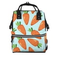 thumbnail image 1 of Disketp Cartoon Carrot Mochila de Pañales de Gran Capacidad con Múltiples Bolsillos, Mochila de Viaje Multifuncional para Bebé, Unisex, Moderna y Resistente, 1 of 6