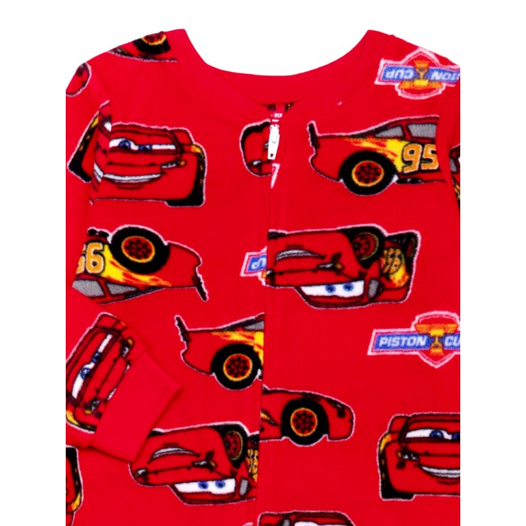 Disney Pixar Cars Toddler Long Sleeve One Piece Sleepwear photo 2