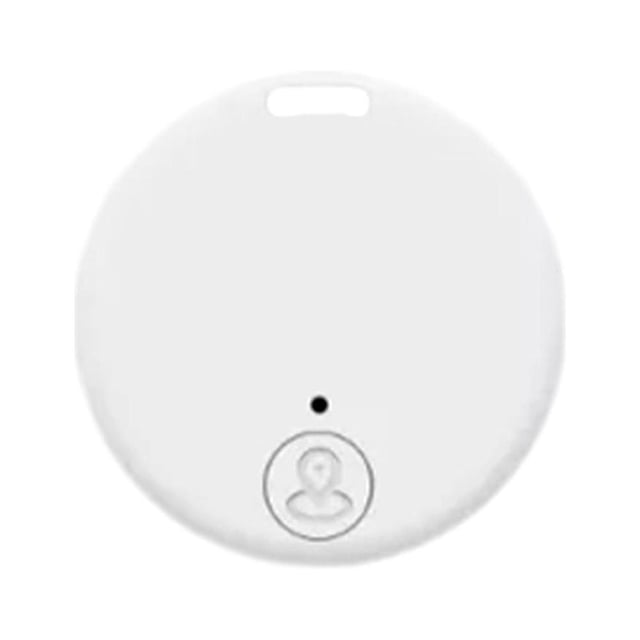 Mini rastreador GPS circular con Bluetooth, dispositivo de posicionamiento para mascotas y niños, compatible con iOS y Android, alarma de billetera, accesorios Q3N0