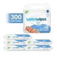 thumbnail image 2 of Toallitas húmedas para bebés, sin plástico, originales, 99,9% de agua, 300 unidades, 2 of 6