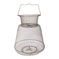 thumbnail image 1 of Foldable Metal Fish Net Fishing Basket Portable Fishing Cage Outdoor Fishing Tackle Accessories, 1 of 7
