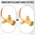 thumbnail image 5 of Uxcell Flare Gasket, 25 Pcs Fit for 1/2" Tube Size 45 Degree Copper Flared Pipe Fittings for Air Conditioner Refrigeration Accessories, 5 of 7