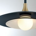 thumbnail image 2 of 46441-027-Eurofase Lighting-Welsh - 10W 1 LED Pendant In Modern Style-27.5 Inches Tall and 18 Inches Wide-Blue-Black Finish, 2 of 4