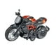 thumbnail image 1 of Juguete de motocicleta para niños, modelo de motocicleta, colección, simulación de juguete de motocicleta resistente de aleación para adolescentes, , naranja, 1 of 9