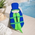 thumbnail image 5 of Dog Swim Vest with Chin Rest,Dog Life Jacket with Chin Float, Adjustable Flotation Vest with Leash, Polyester Material, For Swimming Boating Pool, 5 of 6