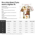 thumbnail image 3 of Salouo Cute Bee Honey Jar Hive Bear for Hawaiian Shirt for Men,Summer Beach Casual Short Sleeve Button Down Shirts Men's Regular-Fit Short-Sleeve Print Shirt -Large, 3 of 6