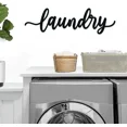 thumbnail image 2 of Rustic Laundry Room Signs Laundry Room Décor Metal Wall Art Backdrop Decoration for Kitchen Bathroom Living Room Bedroom Decor, 2 of 4