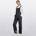 thumbnail image 2 of Xyant Unisex Kids Snowboard Bib Overalls Zipper Thick Thermal Winter Warm Ski Overalls with Adjustable Strap Casual Snow Suits for Girls Boys (Black,9-10 Years), 2 of 9