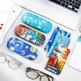 thumbnail image 4 of sixwipe 3 Pack Hard Shell Eyeglass Case for Women & Men, Scratch-Resistant Protective Glasses Storage Box for Sunglasses & Reading Glasses, Portable Travel Case with Microfiber Cleaning Cloth, 4 of 8