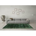 thumbnail image 3 of Ahgly Company Indoor Rectangle Persian Turquoise Blue Traditional Area Rugs, 4' x 6', 3 of 4