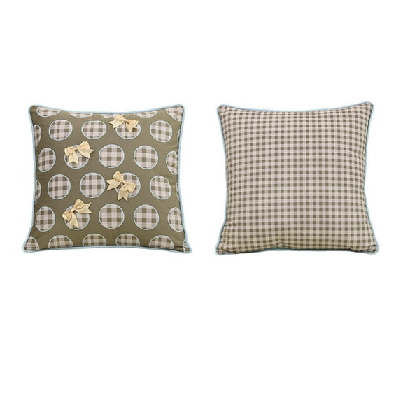 MXTPOV Easter Pillow Covers 18x18, Cute Easter Eggs Pattern Pillow Covers for Couch Sofa, Easter Decorations, Double-sided Throw Pillow Covers for Home Decor