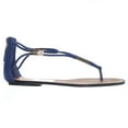 thumbnail image 3 of Womens Dolce Vita Marnie T-Strap Ankle Strap Sandals - Blue Stella, 3 of 6
