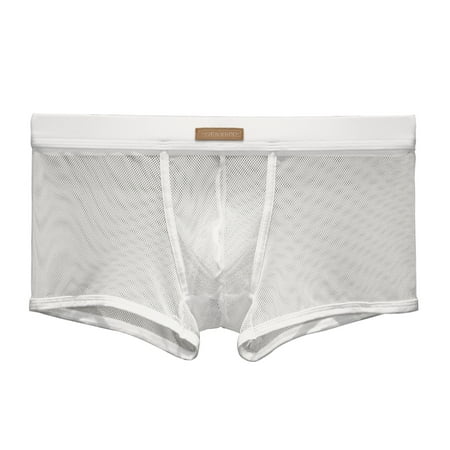 

Arjen Kroos Men s Underwear Breathable Mesh Boxer Briefs Trunks