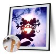 thumbnail image 3 of Kit de pintura por números DIY Mickey Minnie Oil Art Picture Craft Home Decor (H1240) FLhrweasw Nuevo, 3 of 9