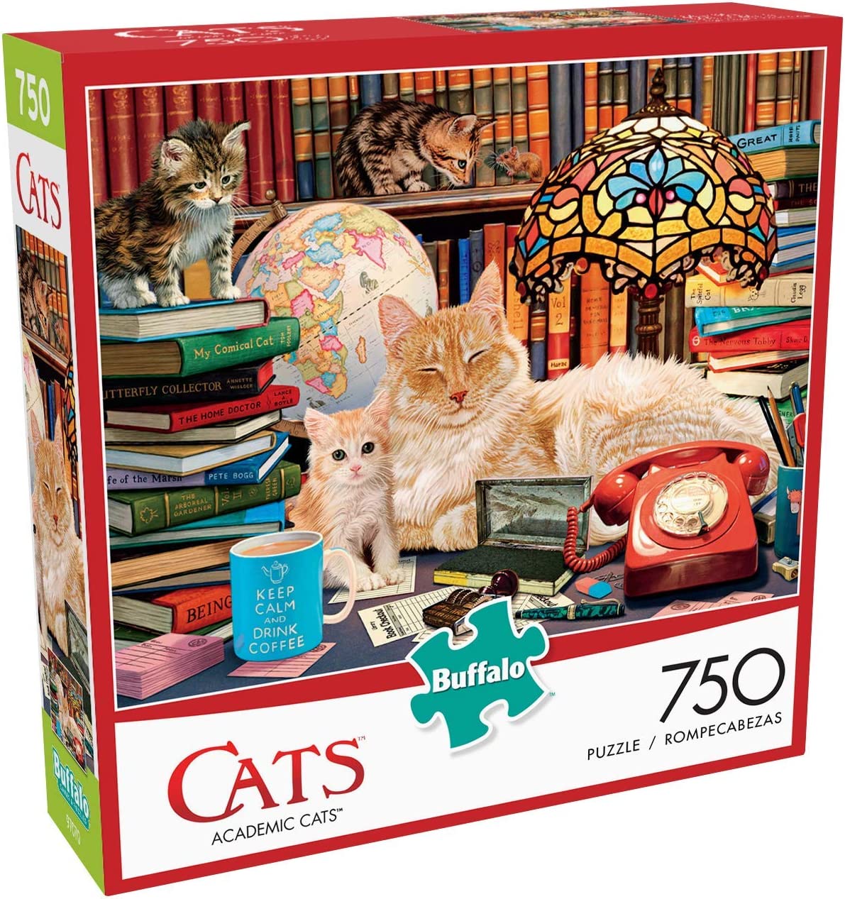 Buffalo Games - Cats - Academic Cats - 750 Piece Jigsaw Puzzle