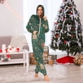 thumbnail image 7 of FORMRS Onesies Pajama for Adults Unisex Hoodie Winter Jumpsuit One Piece Sleepwear, Sizes S-2XL, Tiger and Peacock Pattern, 7 of 7