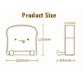 thumbnail image 6 of Toast Night Light with with USB Charging and Timer, Decor Sleep Lamp for Girls Boys Women Bedroom, Cute Silicone Night Light with Touch Sensor（Snooze Face）, 6 of 9