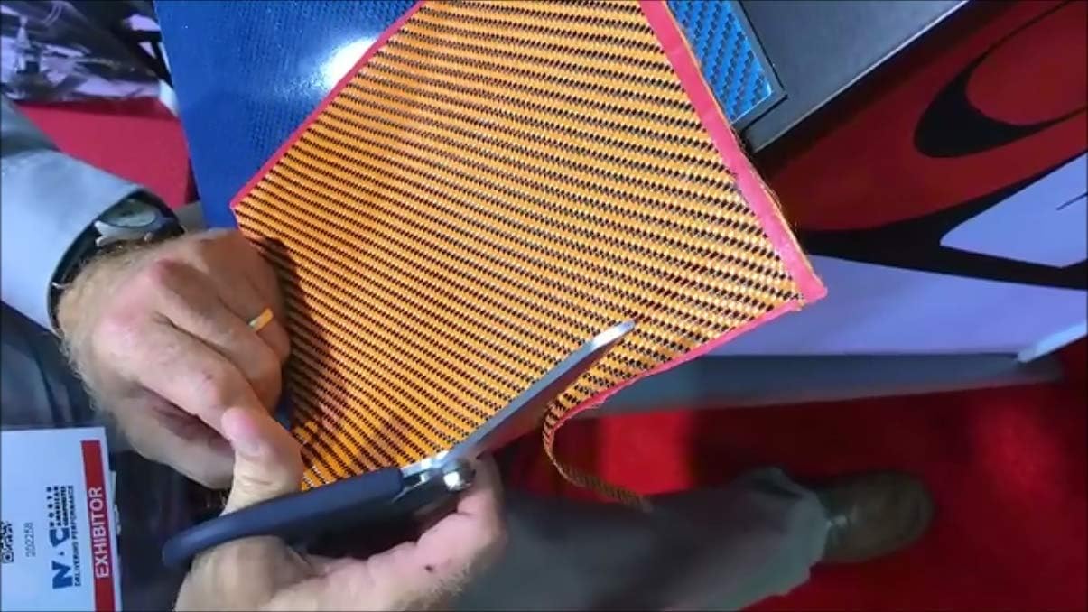 11 inch Carbon Steel Shears - Kevlar, Dyneema, Vectran, Spectra, Technora, Nomex, Innegra, Dacron, Fiberglass, Carbon Fiber, Breathers