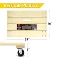 thumbnail image 5 of Maxworks 50952 1000 Libras. Capacidad: 24 X 16 Pulgadas. Plataforma Rodante Para Mover Muebles De Madera Dura., 5 of 5