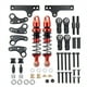 thumbnail image 1 of Vogacara Amortiguador trasero delantero RCGOFOLLOW, pieza de coche RC, amortiguador trasero delantero liso para 1/10 Axial SCX10 90046 Crawler Kits de construcción modelo, 1 of 6
