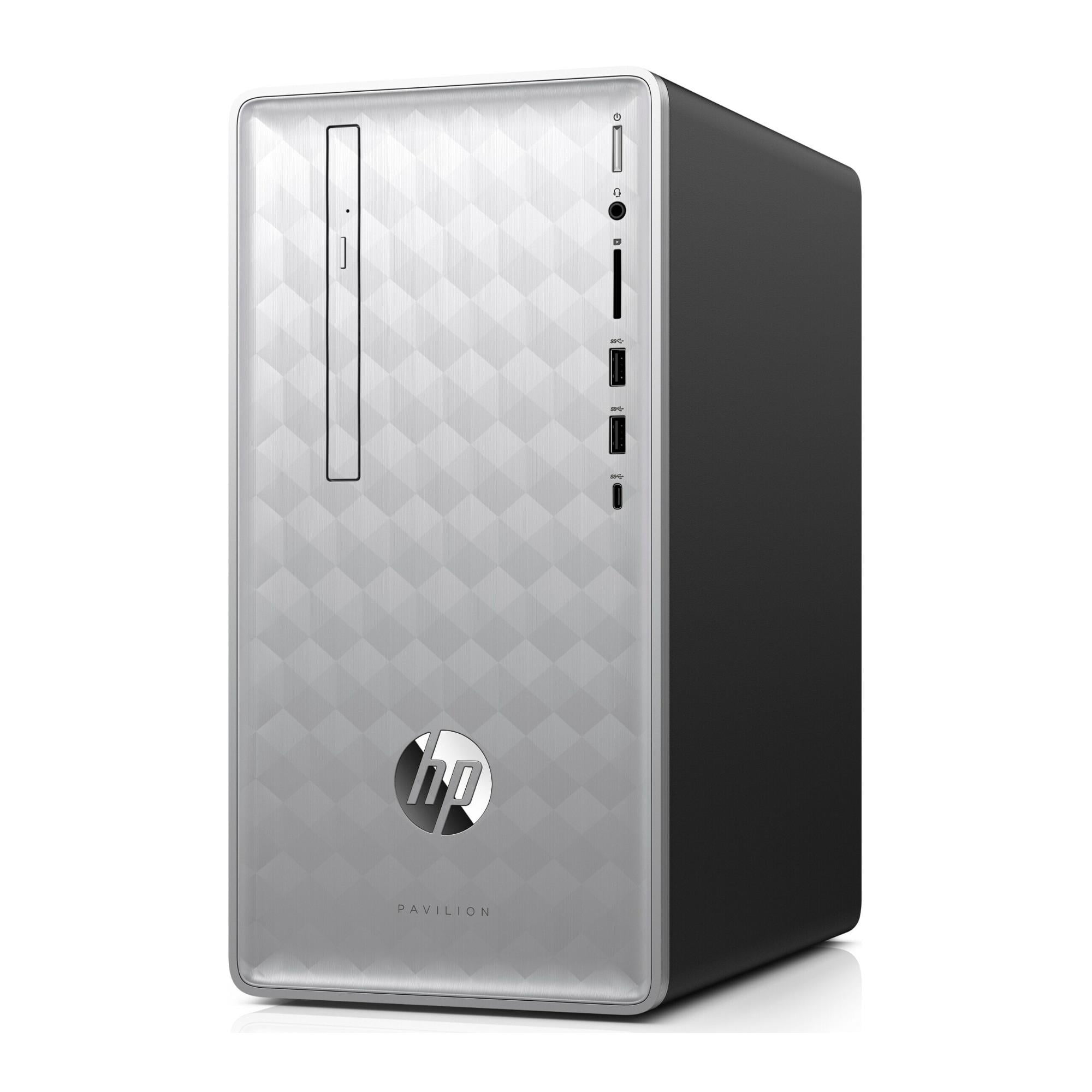 HP Pavilion 590-P0109 Mini Tower PC, AMD A12-9800 APU, 12GBRAM, 2TB HDD, Windows 10 Home, , 2HL06AAR#ABL (Manufacturer Recertified) - Walmart.com