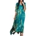 thumbnail image 1 of Robe de Plage à Imprimé pour Femmes à Manches Courtes, Grande Taille, Couvre-Maillot, 1 of 5