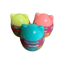 Squishmallow Squishville Series 12 Mystery Eggs Set of 3 Capsules 2 Inch Blind Plush with Fashion Accessory and Collectible Egg perfect for Birthday and Easter Gifts