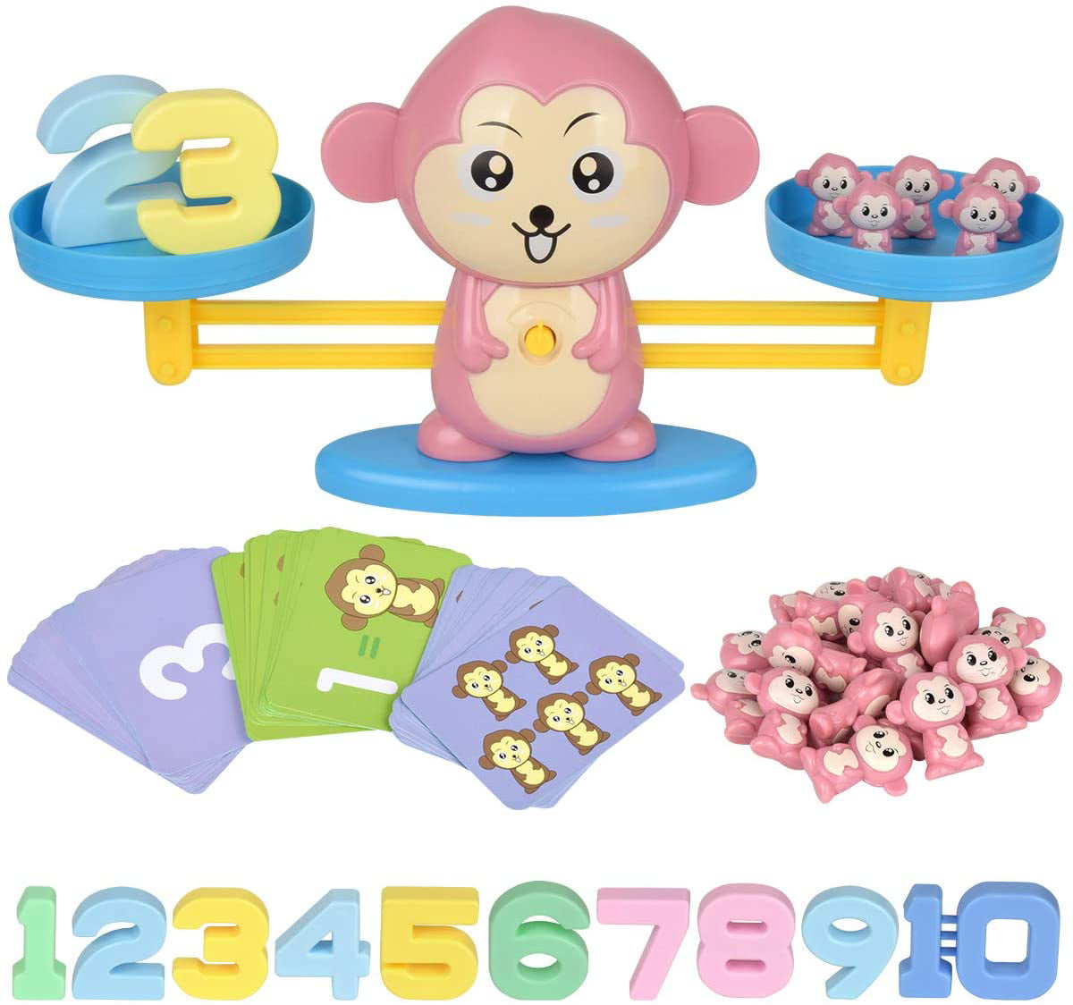 Educational Toy Gift for Kids UK Monkey Balance Cool Math Game Fun Learning 