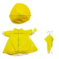 thumbnail image 3 of KRQAP Raincoat Gooses Outfits Gooses Statue Raincoat Costume Yard Gooses Clothes Raincoats Umbrella Hat Outfit For 23 Inch Statue Patio Garden Decoration, Fall Savings Clearance, 3 of 6